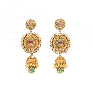 Gold-Tone Floral Adjustable Ring 2 – Delicate Everyday Jewellery