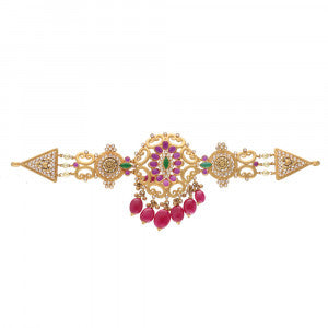 Elegant White Floral Hair Comb – Handmade Bridal & Festive Hair Accessory